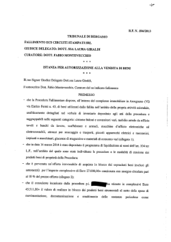 Ordinanza di vendita