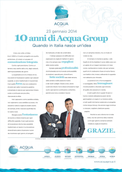 012 - Acqua Group