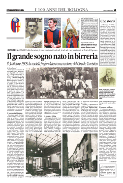 Il grande sogno nato in birreria