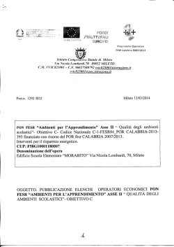Istituto C 0n111rru&igrave;vv SIata/e di Ali/eia Via