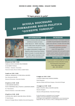 giuseppe toniolo - Diocesi di Assisi - Nocera Umbra