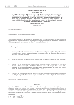 Decisione n. 2014/202/Ue della Commissione del 20