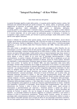 Integral Psicology