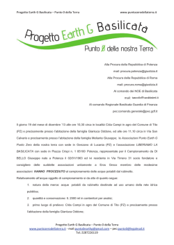 Informativa Tito acque