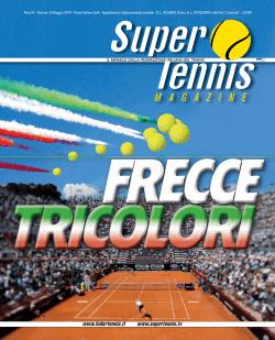 M A G A Z I N E - Federazione Italiana Tennis