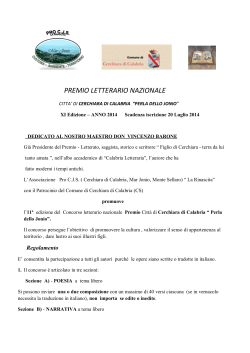 PREMIO LETTERARIO NAZIONALE
