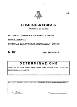 COMUNE di FORMIA