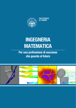 INGEGNERIA MATEMATICA - Sportello Matematico