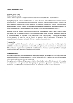 Turbina eolica a basso costo