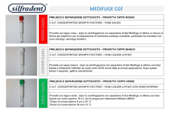 INDICAZIONI UTILIZZO PROVETTE IT