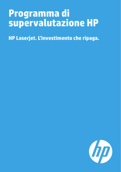 Hp Trade-in Stampanti