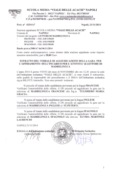 SCUOLA MEDIA "VIALE DELLE ACACIE" NAPOLI