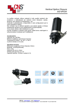 Vertical Splice Closure AO-VFC01