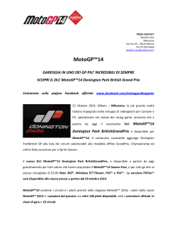 PDF - MotoGP™14 – Official MotoGP™ Videogame