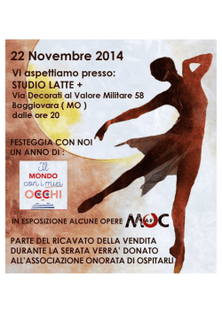 22 {ovembre 2014 - Il Mondo con i Miei Occhi