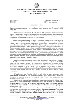 informativa manzi GP