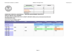 1° SEM. CAN. B.xlsx - Laurea Magistrale in Medicina e Chirurgia