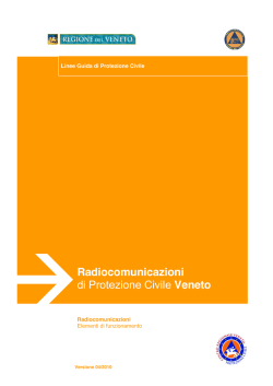 Radiocomunicazioni di Protezione Civile Veneto