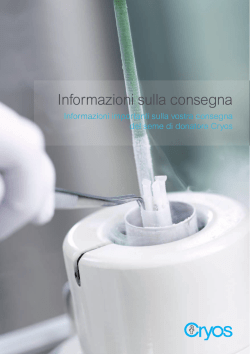 Informazioni sulla consegna
