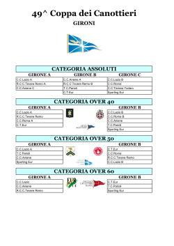 Per i Gironi clicca qui - Reale Circolo Canottieri Tevere Remo