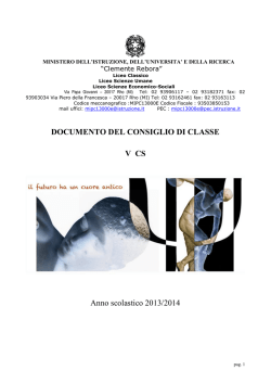 Documento 5 CS - Clemente Rebora