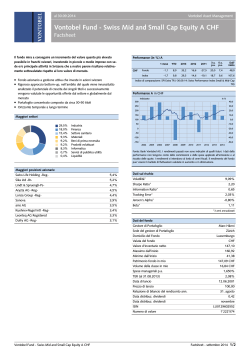 Vontobel Fund - Swiss Mid and Small Cap Equity A CHF