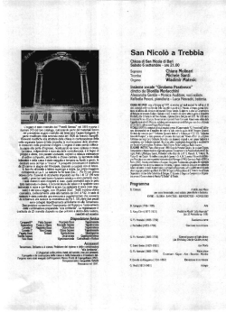Concerto a San Nicolò - Comune di Rottofreno