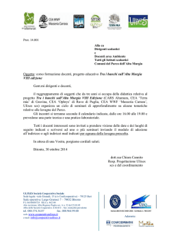 educazione - Istituto Comprensivo Tattoli De Gasperi con indirizzo