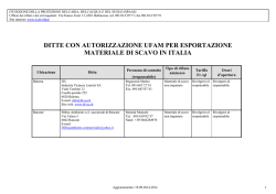 discaric he materiali inerti in esercizio