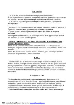 ICF a scuola ultimo