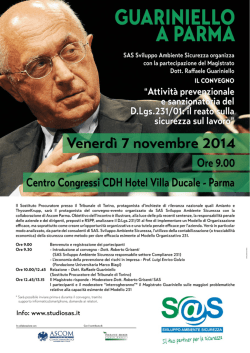 GUARINIELLO A PARMA