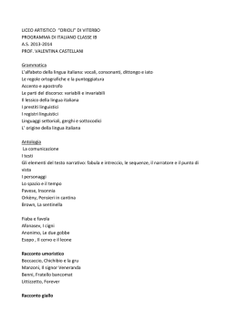 Documento programma italiano IB