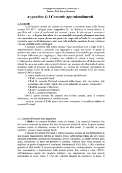 cemento e calcestruzzo - appendice 4