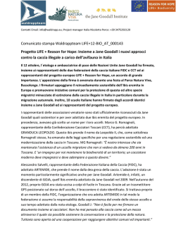 Download Comunicato Stampa