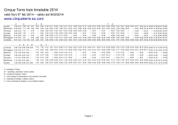 Orario Treni Cinque Terre (formato pdf)