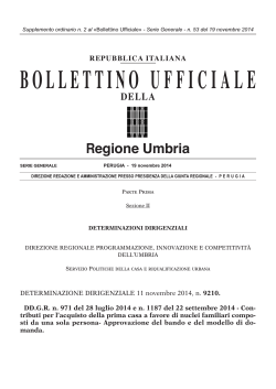 BUR Umbria - Serie generale - n. 53