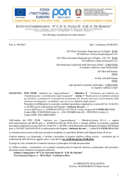 ISTITUTO COMPRENSIVO &ldquo;8&deg; C.D. G. P AOLO II