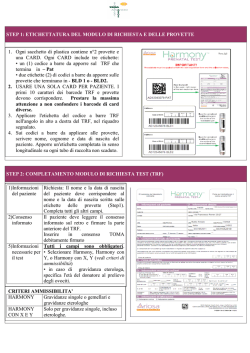 istruzioni WEB