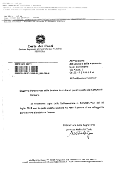 CAL Umbria - cal_pg Prot. 0000195 del 29/07/2014