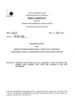 IRCCS materno infantile Burlo Garofolo