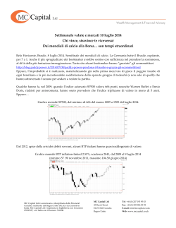 Analisi mercati valutari 10/07/2014