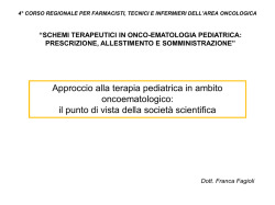 il punto di vista della societ&agrave; scientifica