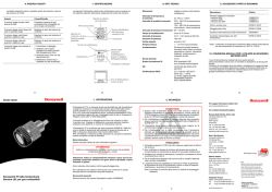 Guida rapida Sensepoint HT (alta temperatura)