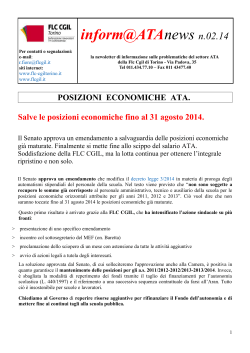 inform@ATA news n - Istituto Comprensivo di Pont Canavese