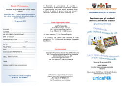 INFORMAZIONI GENERALI - Associazione Pediatri Extraospedalieri