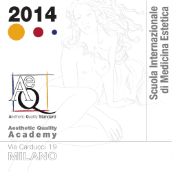 Aesthetic Quality Academy 2014 IT