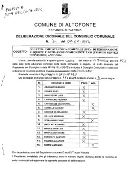 delibera c.c. n. 34 del 09.09.2014