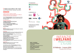 INFANZIE EWELFARE - Ai.Bi. Amici dei Bambini