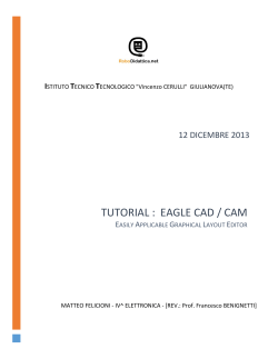 Tutorial CAD/CAM Eagle Layout Editor