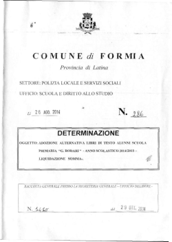 COMUNE di FORMIA